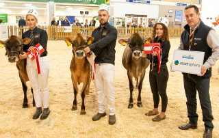 Alex Orttewell at the Dairy Show 2021