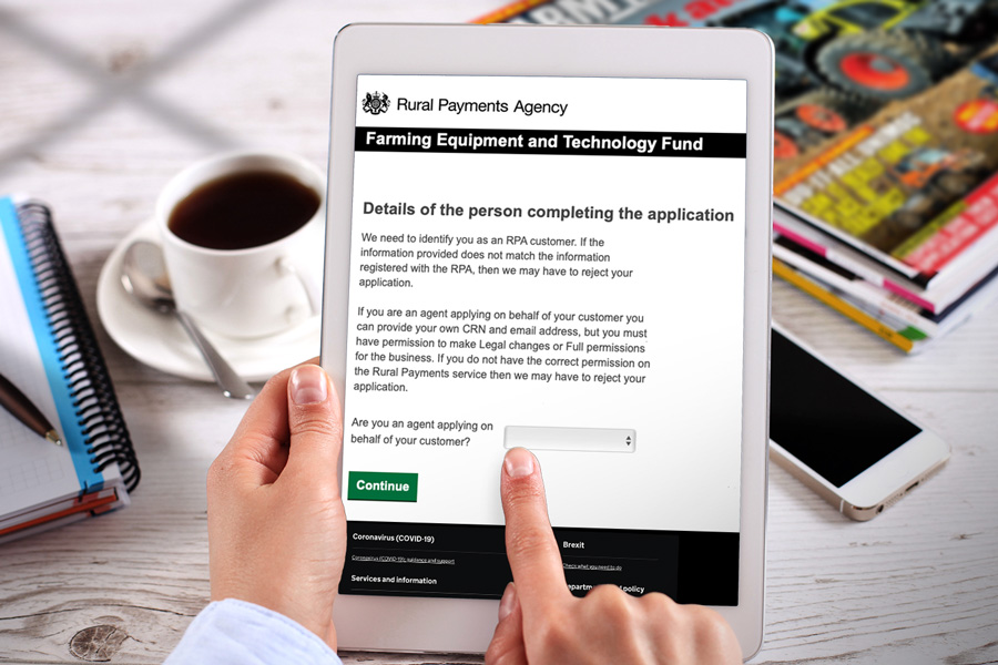 Applying for the Farming Equipment and Technology Fund